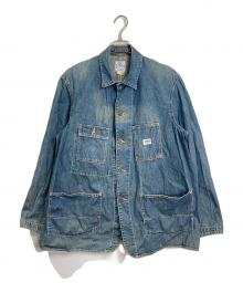 EDWIN（エドウィン）の古着「【古着】90’S カバーオール　デニムジャケット　90年代」｜ブルー