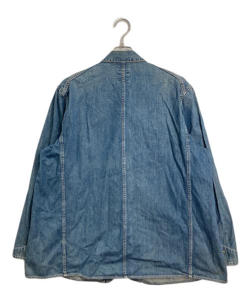 EDWIN（エドウィン）EDWIN (エドウィン) 【古着】90’S カバーオール　デニムジャケット　90年代 ブルー サイズ:Lの古着・服飾アイテム