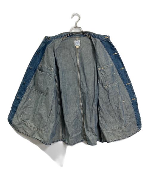 EDWIN（エドウィン）EDWIN (エドウィン) 【古着】90’S カバーオール　デニムジャケット　90年代 ブルー サイズ:Lの古着・服飾アイテム