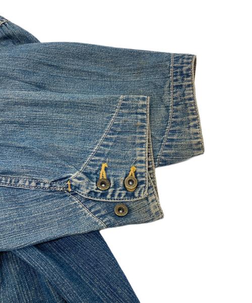 EDWIN（エドウィン）EDWIN (エドウィン) 【古着】90’S カバーオール　デニムジャケット　90年代 ブルー サイズ:Lの古着・服飾アイテム