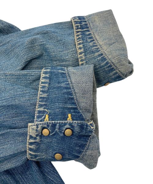 EDWIN（エドウィン）EDWIN (エドウィン) 【古着】90’S カバーオール　デニムジャケット　90年代 ブルー サイズ:Lの古着・服飾アイテム