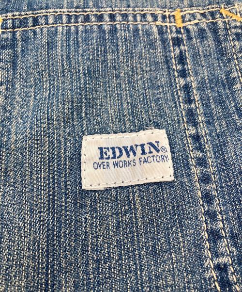 EDWIN（エドウィン）EDWIN (エドウィン) 【古着】90’S カバーオール　デニムジャケット　90年代 ブルー サイズ:Lの古着・服飾アイテム