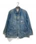 EDWIN（エドウィン）の古着「【古着】90’S カバーオール　デニムジャケット　90年代」｜ブルー