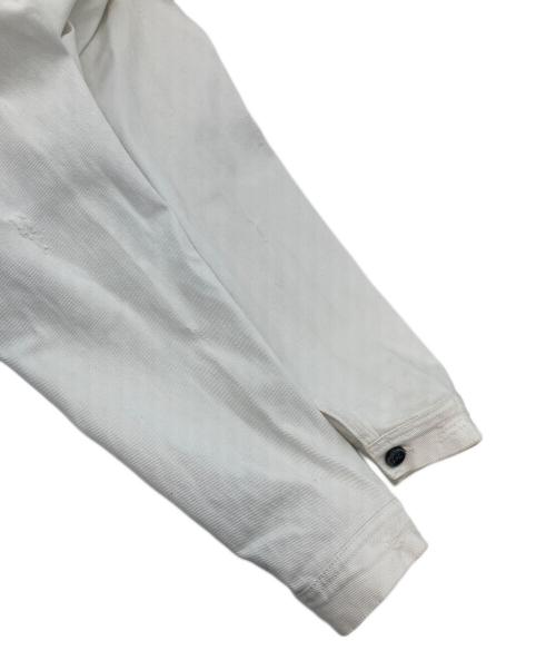 black circus（ブラックサーカス）black circus (ブラックサーカス) デニムジャケット　カラーデニム　ホワイトデニム ホワイト サイズ:48の古着・服飾アイテム