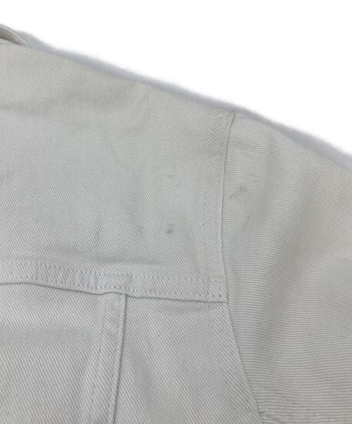 black circus（ブラックサーカス）black circus (ブラックサーカス) デニムジャケット　カラーデニム　ホワイトデニム ホワイト サイズ:48の古着・服飾アイテム