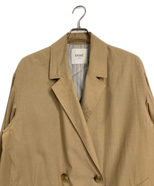 journal standard L'essage（ジャーナルスタンダード レサージュ）journal standard L'essage (ジャーナルスタンダード レサージュ) リヨセルクロスコート　25SS ベージュ サイズ:FREE 未使用品の古着・服飾アイテム