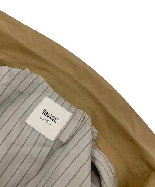 journal standard L'essage（ジャーナルスタンダード レサージュ）journal standard L'essage (ジャーナルスタンダード レサージュ) リヨセルクロスコート　25SS ベージュ サイズ:FREE 未使用品の古着・服飾アイテム