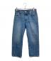 LEVI'S PReMIUM（リーバイス プレミアム）の古着「501(R) 90S CROP デニムパンツ　JOURNAL SATANDARD別注」｜インディゴ