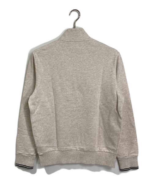 FRED PERRY（フレッドペリー）FRED PERRY (フレッドペリー) Half Zip Sweatshirt  ジップアップスウェット ベージュ サイズ:M 未使用品の古着・服飾アイテム