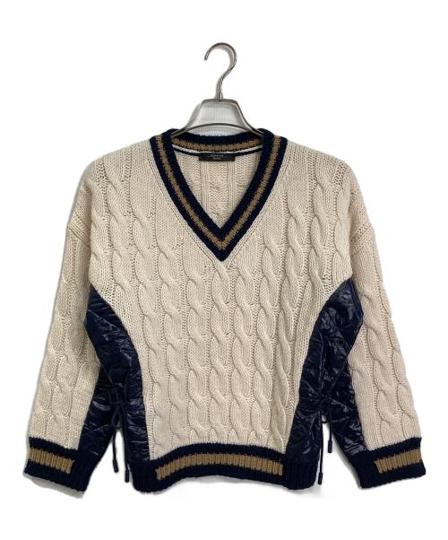 WEEKEND Max Mara（ウィークエンド マックスマーラ）Weekend Max Mara (ウィークエンド マックスマーラ) DALIDA ケーブルニット ベージュ サイズ:Mの古着・服飾アイテム