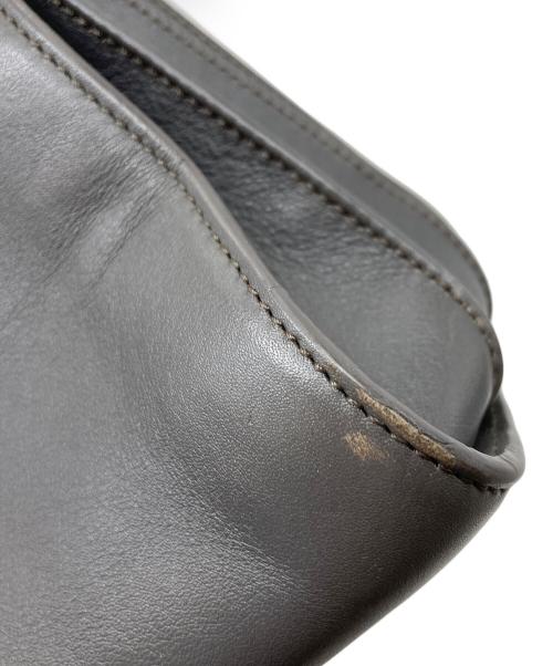 Saint Laurent Paris（サンローランパリ）Saint Laurent Paris (サンローランパリ) 2WAYショルダーバッグ　サックドジュール　レザートートバッグ　ショルダーバッグ グレー サイズ:実寸参照の古着・服飾アイテム