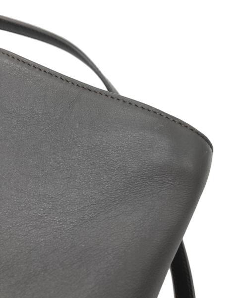 Saint Laurent Paris（サンローランパリ）Saint Laurent Paris (サンローランパリ) 2WAYショルダーバッグ　サックドジュール　レザートートバッグ　ショルダーバッグ グレー サイズ:実寸参照の古着・服飾アイテム