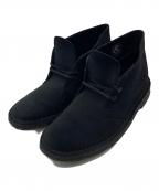 CLARKS ORIGINALSクラークス オリジナルズ）の古着「チャッカブーツ　デザートブーツ　レザーブーツ　ショートブーツ」｜ブラック