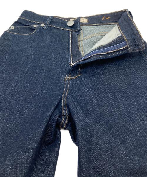 YANUK（ヤヌーク）YANUK (ヤヌーク) ボーイズストレート LEA デニムパンツ インディゴ サイズ:22の古着・服飾アイテム