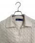 POLO RALPH LAUREN (ポロ・ラルフローレン) シルクカシミヤブレンドケーブルニットベスト アイボリー サイズ:XS：7000円