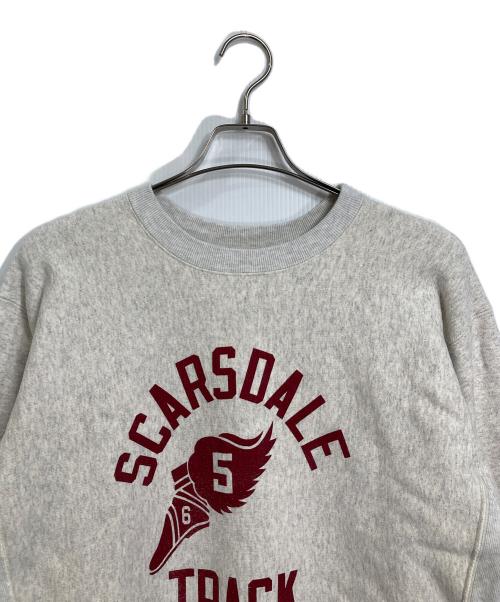 Champion REVERSE WEAVE（チャンピオン リバース ウィーブ）Champion REVERSE WEAVE (チャンピオン リバース ウィーブ) 2ndパテントモデル クルーネックスウェット グレー サイズ:Lの古着・服飾アイテム