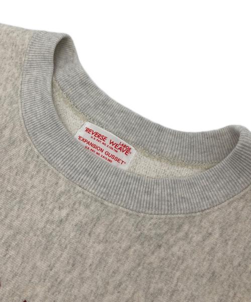 Champion REVERSE WEAVE（チャンピオン リバース ウィーブ）Champion REVERSE WEAVE (チャンピオン リバース ウィーブ) 2ndパテントモデル クルーネックスウェット グレー サイズ:Lの古着・服飾アイテム