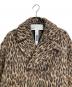 ticca (ティッカ) レオパードシャギーピーコート　24AW ブラウン サイズ:FREE：45000円
