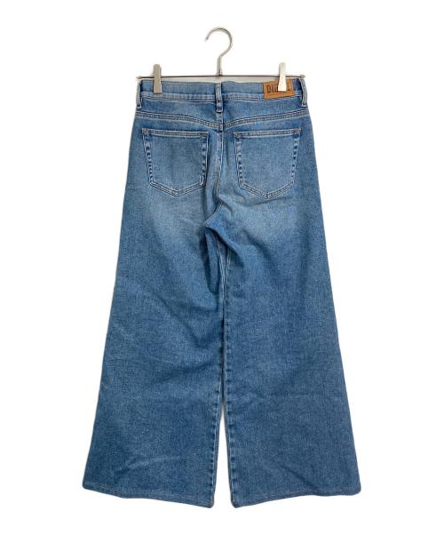 DIESEL（ディーゼル）DIESEL (ディーゼル) フレアワイドデニム/ブーツカットデニム　5ポケット ブルー サイズ:25の古着・服飾アイテム