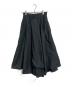 MADISON BLUE（マディソンブルー）の古着「タックボリュームスカート　ロングスカート」｜ブラック