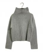 POLO RALPH LAURENポロ・ラルフローレン）の古着「カシミヤ混ハイネックニット」｜グレー