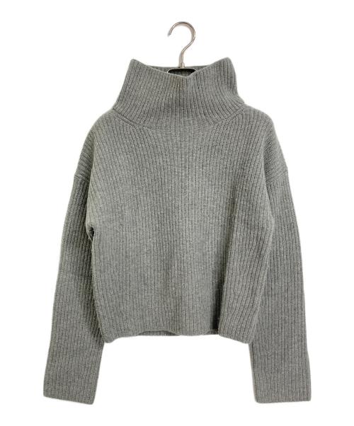 POLO RALPH LAUREN（ポロ・ラルフローレン）POLO RALPH LAUREN (ポロ・ラルフローレン) カシミヤ混ハイネックニット グレー サイズ:XSの古着・服飾アイテム