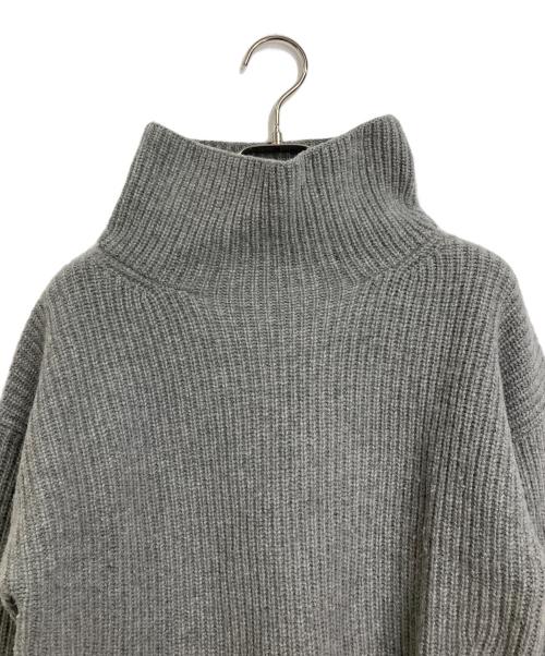 POLO RALPH LAUREN（ポロ・ラルフローレン）POLO RALPH LAUREN (ポロ・ラルフローレン) カシミヤ混ハイネックニット グレー サイズ:XSの古着・服飾アイテム