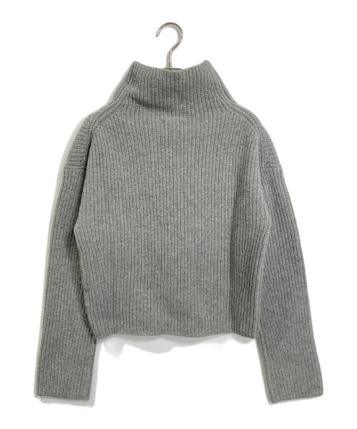 POLO RALPH LAUREN（ポロ・ラルフローレン）POLO RALPH LAUREN (ポロ・ラルフローレン) カシミヤ混ハイネックニット グレー サイズ:XSの古着・服飾アイテム