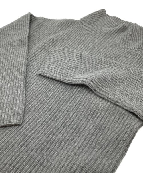 POLO RALPH LAUREN（ポロ・ラルフローレン）POLO RALPH LAUREN (ポロ・ラルフローレン) カシミヤ混ハイネックニット グレー サイズ:XSの古着・服飾アイテム
