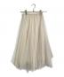 Yue（ユエ）の古着「チュールスカート　」｜アイボリー