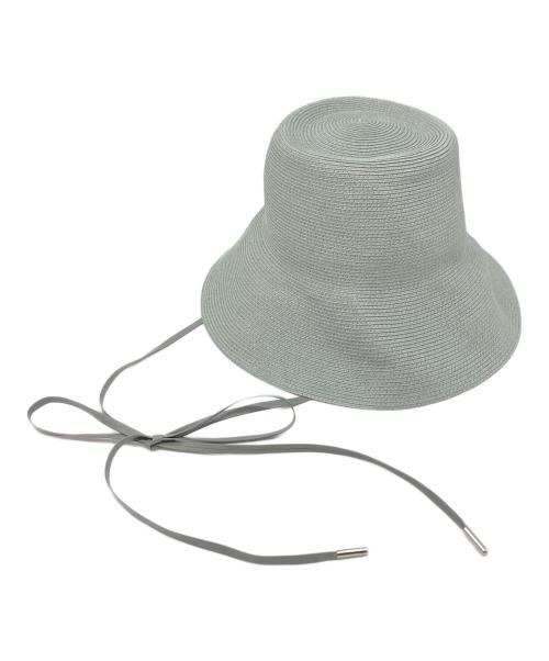 ENTWURFEIN（エントワフェイン）ENTWURFEIN (エントワフェイン) Laura/ラミー素材 バケットハット グリーン サイズ:実寸参照の古着・服飾アイテム