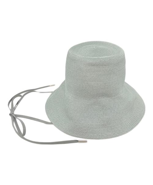 ENTWURFEIN（エントワフェイン）ENTWURFEIN (エントワフェイン) Laura/ラミー素材 バケットハット グリーン サイズ:実寸参照の古着・服飾アイテム