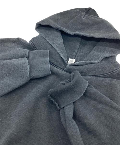 LOS ANGELES APPAREL（ロサンゼルスアパレル）LOS ANGELES APPAREL (ロサンゼルスアパレル) 14oz プルオーバーパーカー　USA製 ブラック サイズ:XLの古着・服飾アイテム