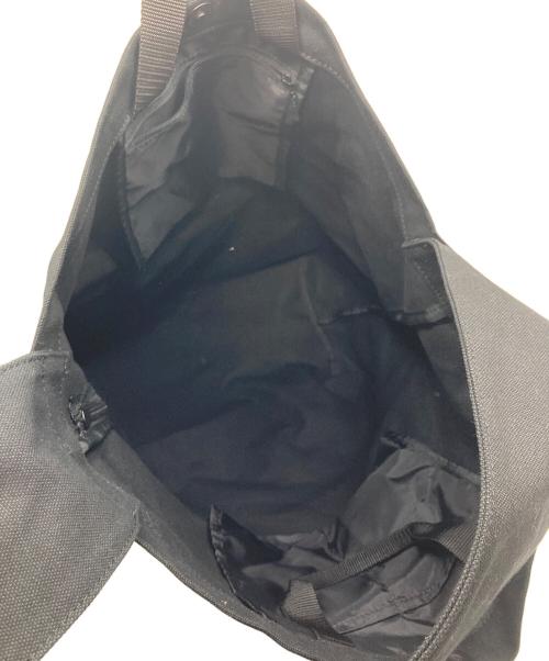 yorozu（ヨロズ）yorozu (ヨロズ) A-TEX タスキショルダーFF ハンドバッグ　トートバッグ　 2WAY 日本製 ブラック サイズ:実寸参照の古着・服飾アイテム