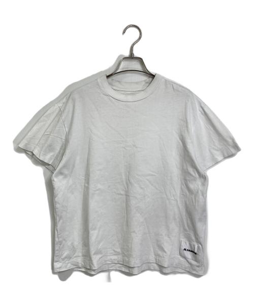JIL SANDER+（ジルサンダープラス）JIL SANDER+ (ジルサンダープラス) Tシャツ　半袖カットソー　コットンT ホワイト サイズ: Mの古着・服飾アイテム