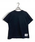 JIL SANDER+ジルサンダープラス）の古着「Tシャツ　半袖カットソー　コットンT」｜ブラック
