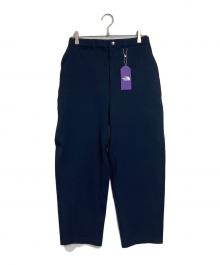 THE NORTHFACE PURPLELABEL（ザ・ノースフェイス パープルレーベル）の古着「Stretch Twill Wide Tapered Field Pants」｜ネイビー