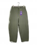 THE NORTHFACE PURPLELABELザ・ノースフェイス パープルレーベル）の古着「Stretch Twill Wide Tapered Field Pants」｜グリーン