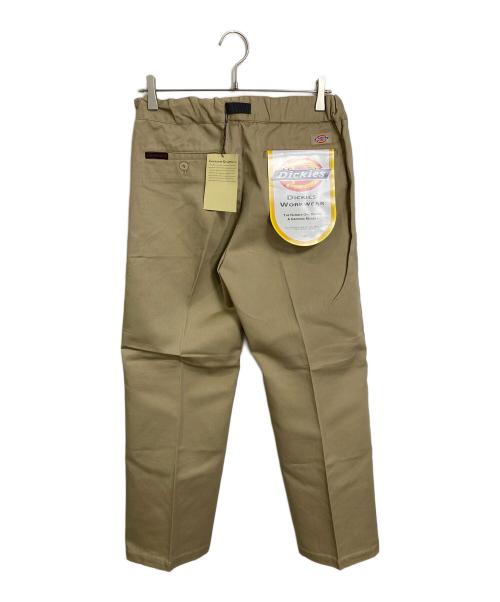 Dickies（ディッキーズ）Dickies (ディッキーズ) GRAMICCI (グラミチ) COTTON TWILLPANT ワイドパンツ　チノパン ベージュ サイズ:M 未使用品の古着・服飾アイテム