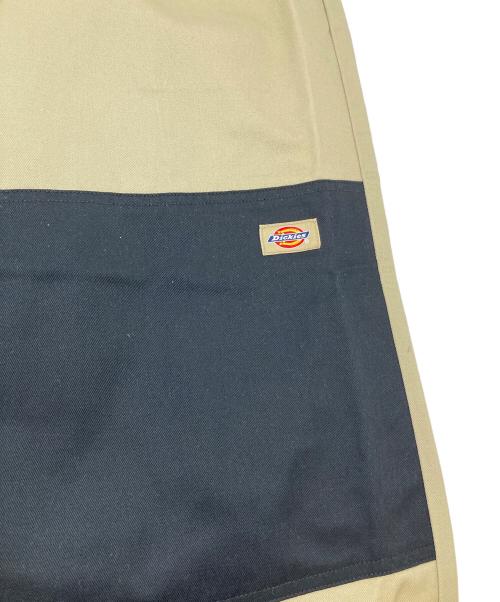 BEAMS（ビームス）BEAMS (ビームス) Dickies (ディッキーズ) 2トーンダブルニーワークパンツ ベージュ×ブラック サイズ:Mの古着・服飾アイテム