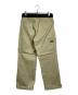 BEAMS (ビームス) Dickies (ディッキーズ) 2トーンダブルニーワークパンツ ベージュ×ブラック サイズ:M：5000円
