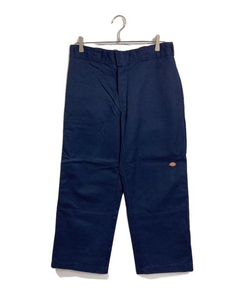 Dickies（ディッキーズ）Dickies (ディッキーズ) ダブルニーワークパンツ　ルーズフィット　ネイビー ネイビー サイズ:32×30の古着・服飾アイテム