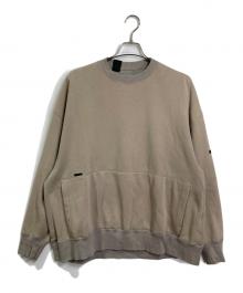 N.HOOLYWOOD（エヌ ハリウッド）の古着「CREW NECK SWEATSHIRT スウェット　起毛」｜ベージュ