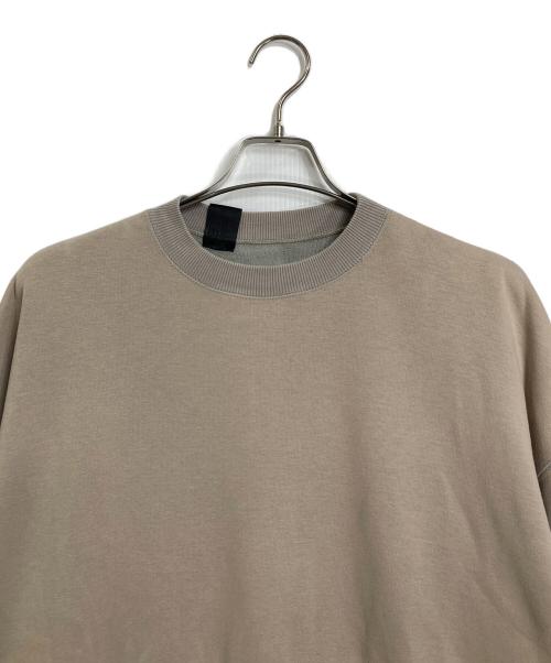 N.HOOLYWOOD（エヌ ハリウッド）N.HOOLYWOOD (エヌ ハリウッド) CREW NECK SWEATSHIRT スウェット　起毛 ベージュ サイズ:36の古着・服飾アイテム