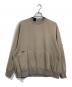 N.HOOLYWOOD（エヌ ハリウッド）の古着「CREW NECK SWEATSHIRT スウェット　起毛」｜ベージュ