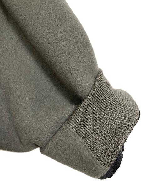 N.HOOLYWOOD（エヌ ハリウッド）N.HOOLYWOOD (エヌ ハリウッド) コンパイルライン スタジアムジャケット　アウター　日本製 オリーブ サイズ:38の古着・服飾アイテム