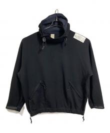 N.HOOLYWOOD（エヌ ハリウッド）の古着「ジップパーカー　フーディ　デザインパーカー　日本製」｜ブラック