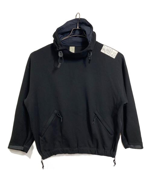 N.HOOLYWOOD（エヌ ハリウッド）N.HOOLYWOOD (エヌ ハリウッド) ジップパーカー　フーディ　デザインパーカー　日本製 ブラック サイズ:36の古着・服飾アイテム