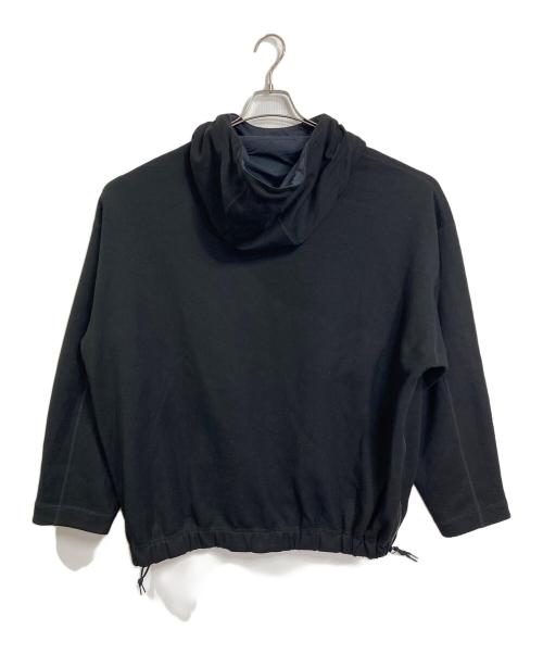 N.HOOLYWOOD（エヌ ハリウッド）N.HOOLYWOOD (エヌ ハリウッド) ジップパーカー　フーディ　デザインパーカー　日本製 ブラック サイズ:36の古着・服飾アイテム