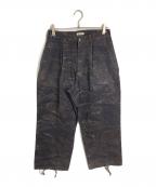VANIL ARCHIVEヴァイナルアーカイブ）の古着「[ MIL-TROUSER-TC ] CAMO トラウザーパンツ」｜ブラウン